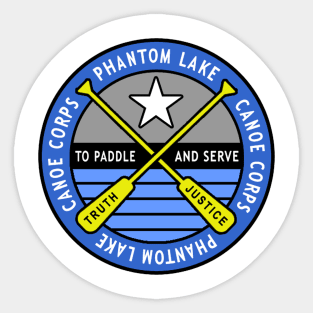 Phantom Lake Canoe Corps Sticker